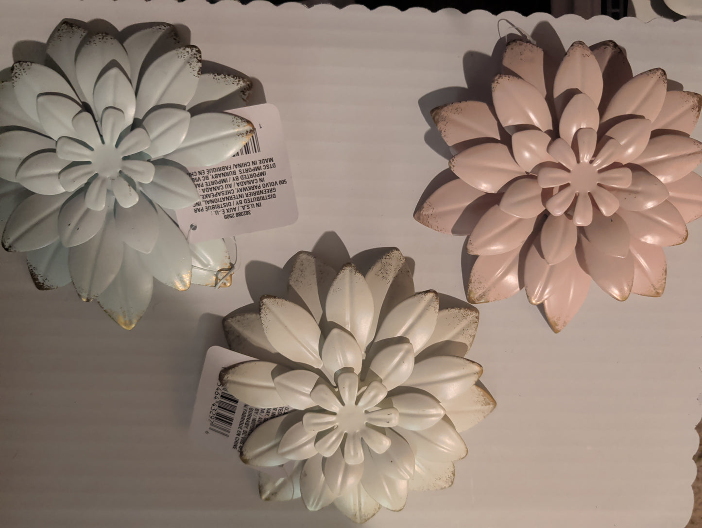 Flower wall art