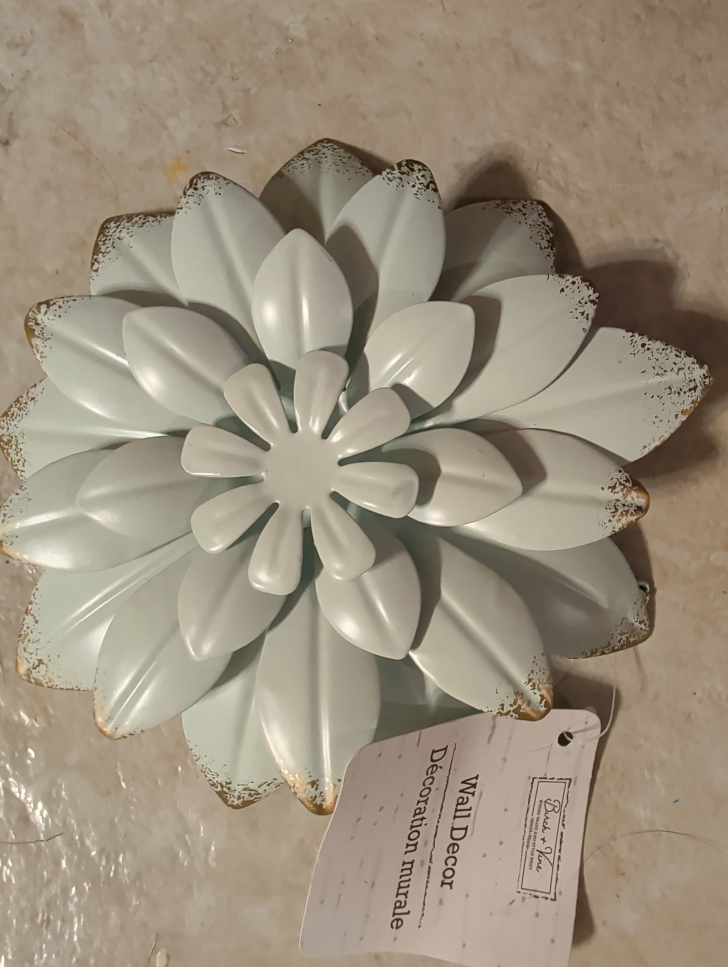 Flower wall art